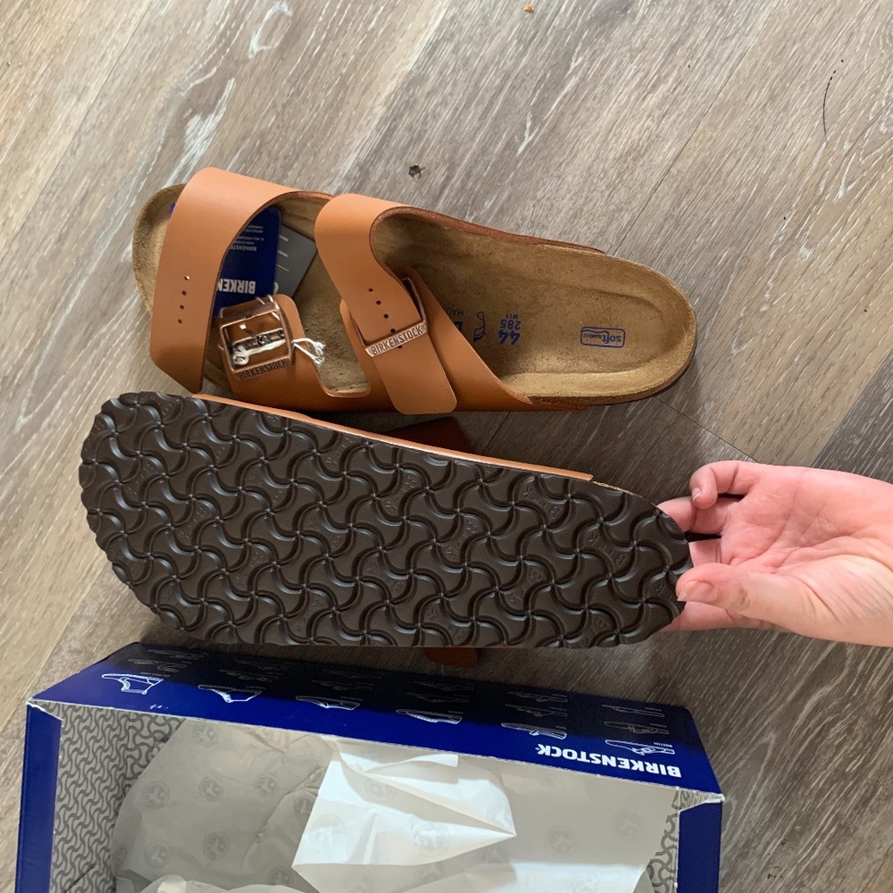 44 Arizona Birkenstock Ginger Brown